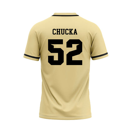 Central Florida - NCAA Baseball : Stephen Chucka - Gold Baseball Jersey-1