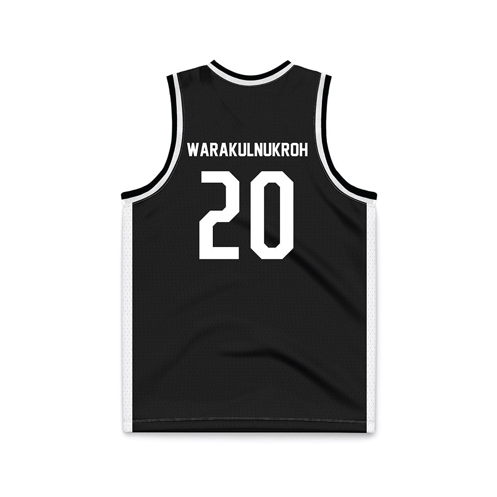 Central Florida - NCAA Men's Basketball : Poohpha Warakulnukroh - Black Basketball Jersey-1