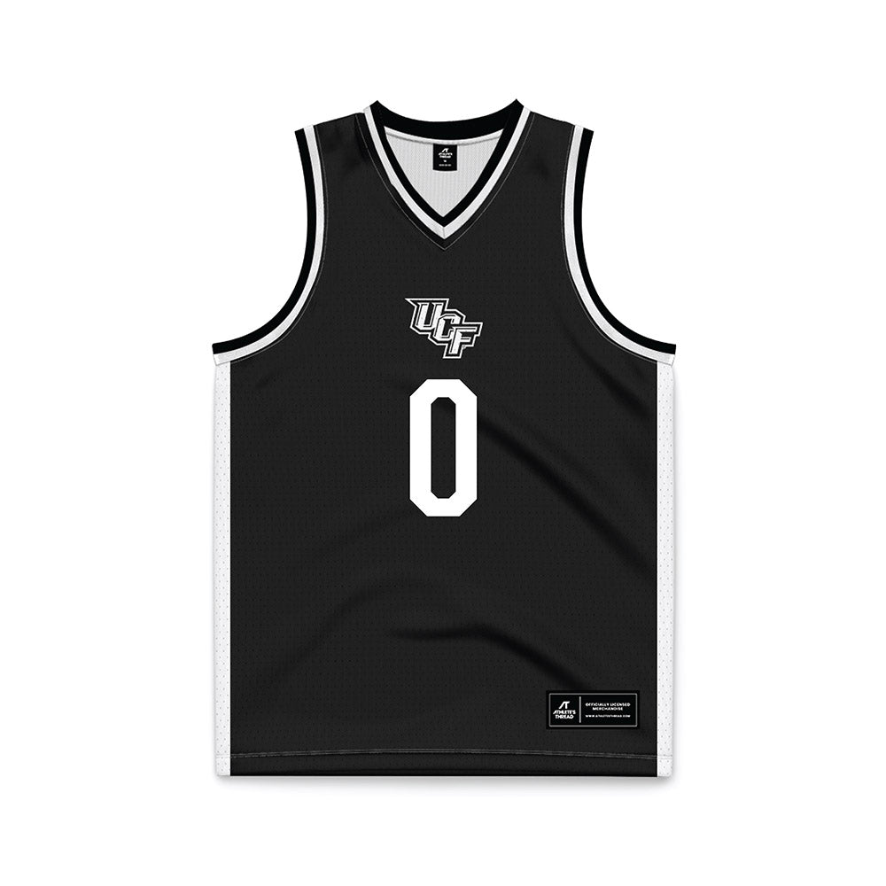 Central Florida - NCAA Men's Basketball : Jordan Ivy Curry - Black Basketball Jersey-0