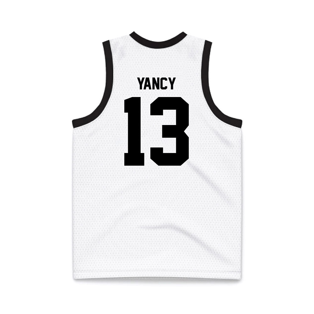 Central Florida - NCAA Women's Basketball : Summer Yancy - White Basketball Jersey-1