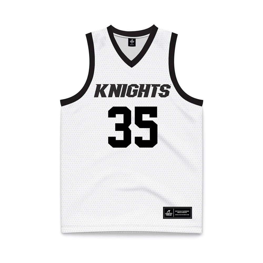 Central Florida - NCAA Women's Basketball : Khyala Ngodu - White Basketball Jersey-0