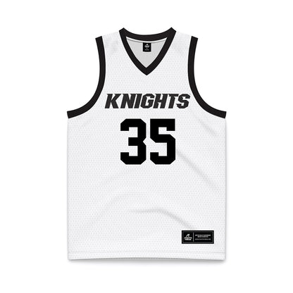 Central Florida - NCAA Women's Basketball : Khyala Ngodu - White Basketball Jersey-0