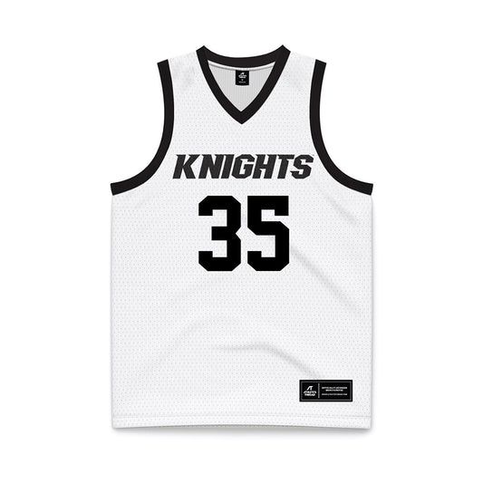 Central Florida - NCAA Women's Basketball : Khyala Ngodu - White Basketball Jersey-0