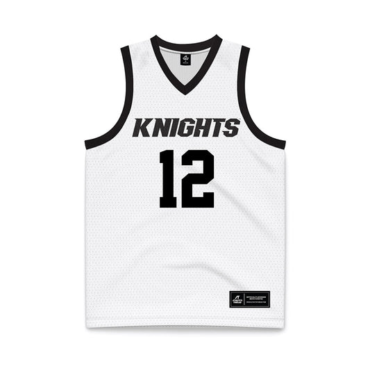 Central Florida - NCAA Women's Basketball : Kayanna Cox - White Basketball Jersey-0