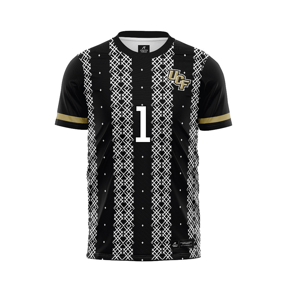 Central Florida - NCAA Women's Soccer : Lizah Pistorio - Black Soccer Jersey-0