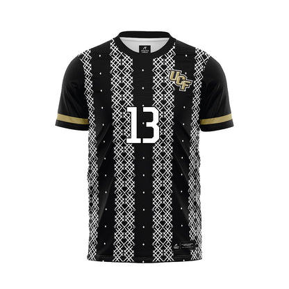 Central Florida - NCAA Women's Soccer : Maria Tregansin - Black Soccer Jersey-0