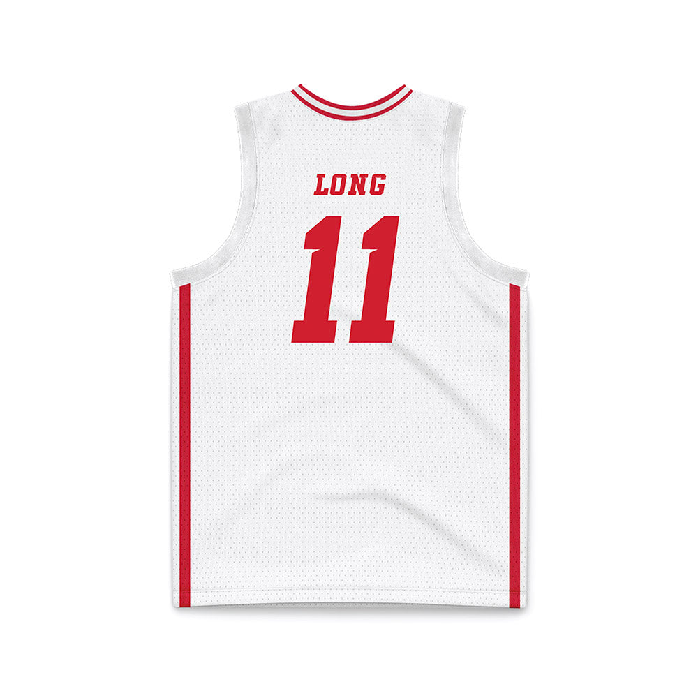 Fresno State - NCAA Women's Basketball : Emilia Long - White Basketball Jersey-1