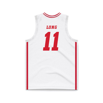 Fresno State - NCAA Women's Basketball : Emilia Long - White Basketball Jersey-1