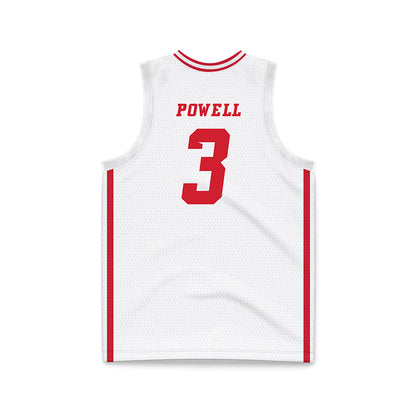 Fresno State - NCAA Women's Basketball : Danae Powell - White Basketball Jersey