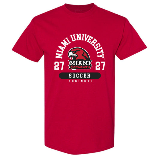 Miami of Ohio - NCAA Women's Soccer : Amelia Kusinski - Classic Fashion Shersey T-Shirt-0