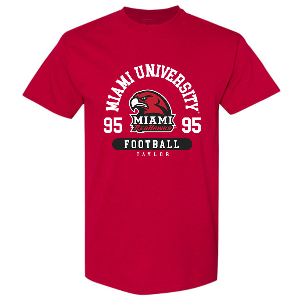 Miami of Ohio - NCAA Football : Aariz Taylor - Classic Fashion Shersey T-Shirt-0