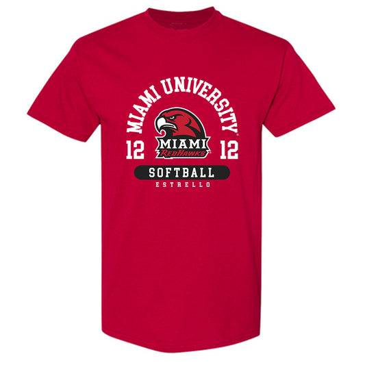 Miami of Ohio - NCAA Softball : Mia Estrello - Classic Fashion Shersey T-Shirt-0