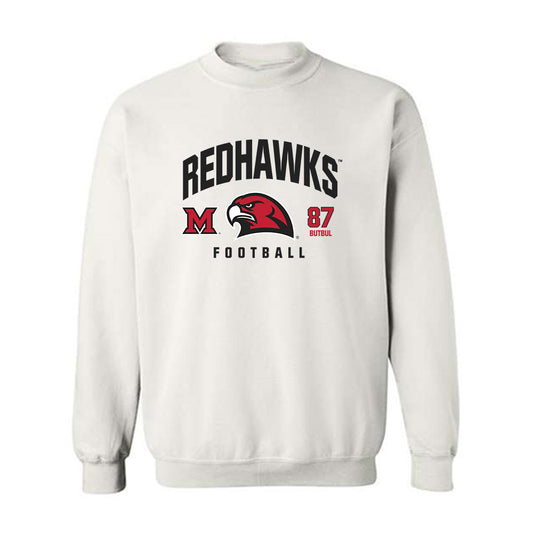 Miami of Ohio - NCAA Football : Noam Butbul - Classic Fashion Shersey Crewneck Sweatshirt-0