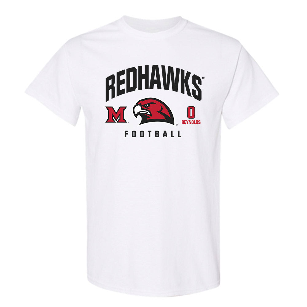 Miami of Ohio - NCAA Football : Keith Reynolds - Classic Fashion Shersey T-Shirt-0