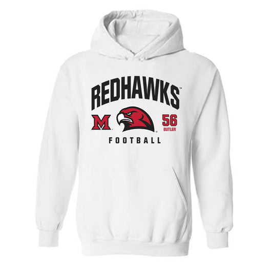 Miami of Ohio - NCAA Football : Mitchell Butler - Classic Fashion Shersey Hooded Sweatshirt-0
