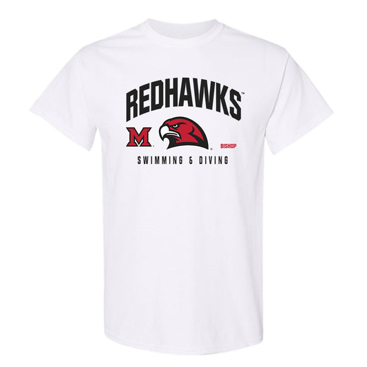 Miami of Ohio - NCAA Men's Swimming & Diving : Rowen Bishop - Classic Fashion Shersey T-Shirt-0