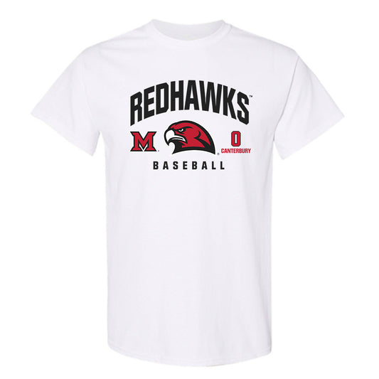 Miami of Ohio - NCAA Baseball : Colin Canterbury - Classic Fashion Shersey T-Shirt-0