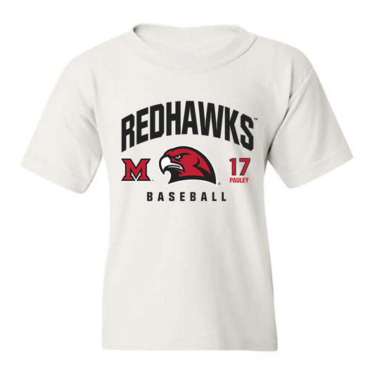 Miami of Ohio - NCAA Baseball : Cole Pauley - Youth T-Shirt Classic Fashion Shersey