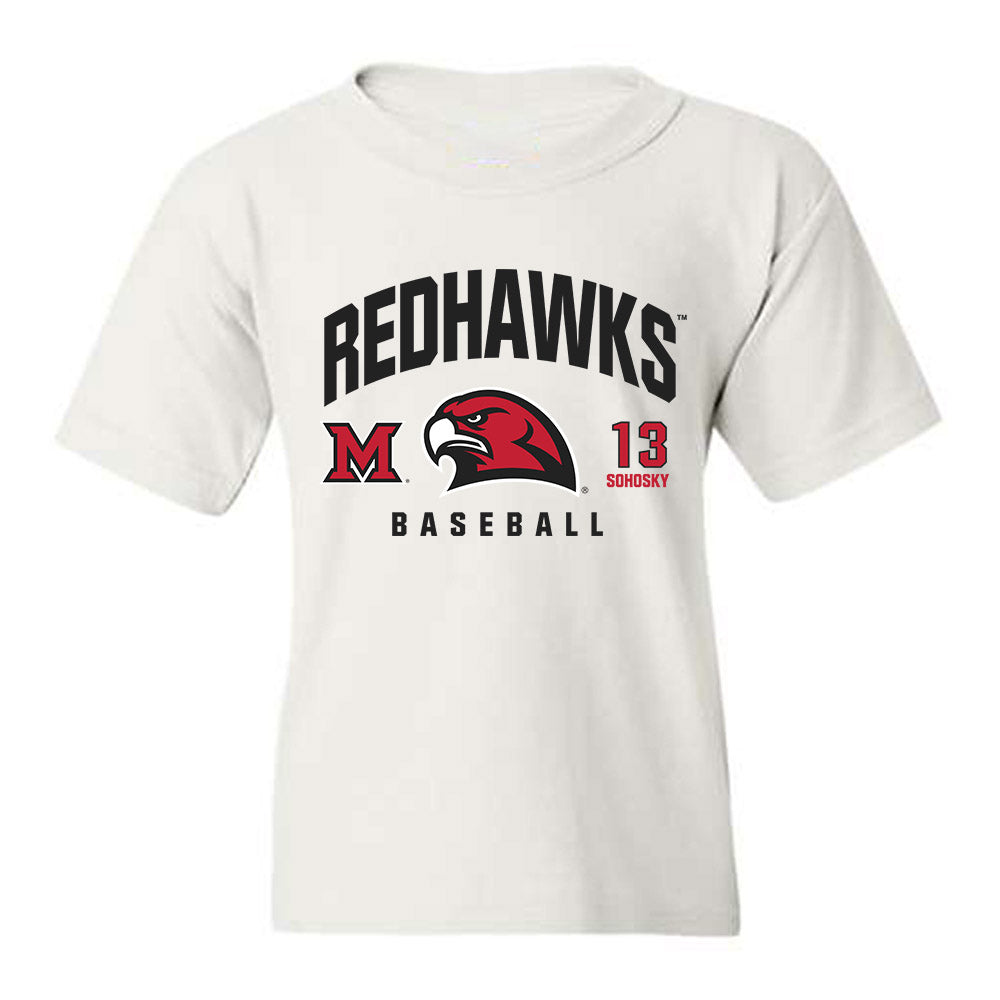 Miami of Ohio - NCAA Baseball : Zac Sohosky - Classic Fashion Shersey Youth T-Shirt-0