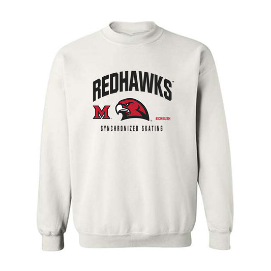 Miami of Ohio - NCAA Women's Synchronized Skating : Mia Eickbush - Classic Fashion Shersey Crewneck Sweatshirt-0