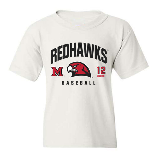 Miami of Ohio - NCAA Baseball : Marcus Dierks - Classic Fashion Shersey Youth T-Shirt-0