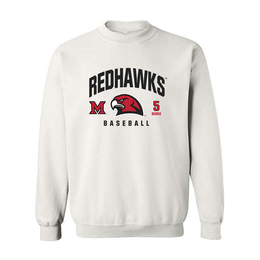 Miami of Ohio - NCAA Baseball : Clayton Burke - Classic Fashion Shersey Crewneck Sweatshirt-0