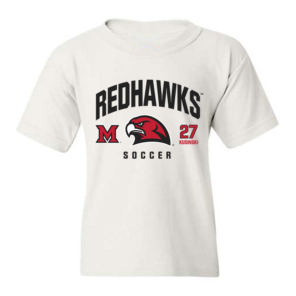 Miami of Ohio - NCAA Women's Soccer : Amelia Kusinski - Classic Fashion Shersey Youth T-Shirt-0