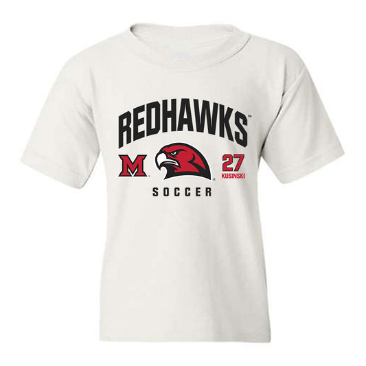 Miami of Ohio - NCAA Women's Soccer : Amelia Kusinski - Classic Fashion Shersey Youth T-Shirt-0