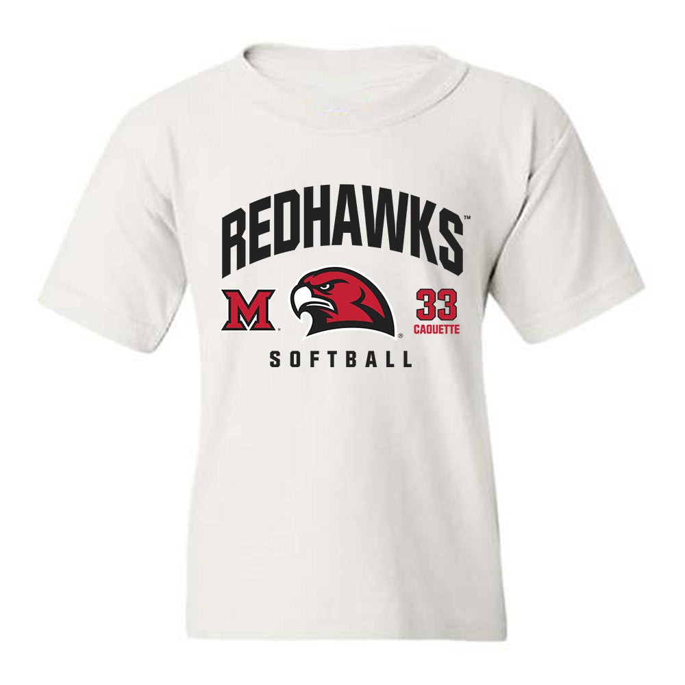 Miami of Ohio - NCAA Softball : Alex Caouette - Classic Fashion Shersey Youth T-Shirt-0