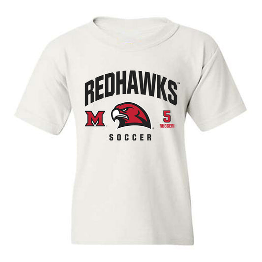 Miami of Ohio - NCAA Women's Soccer : Hannah Ruggeri - Classic Fashion Shersey Youth T-Shirt-0