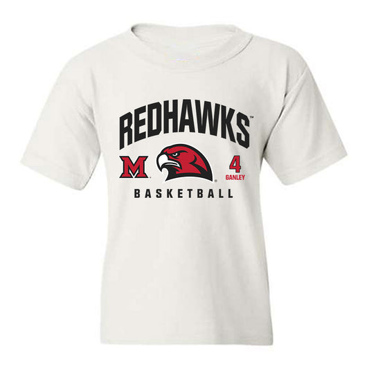 Miami of Ohio - NCAA Men's Basketball : Brady Ganley - Classic Fashion Shersey Youth T-Shirt-0