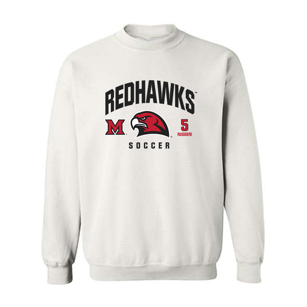 Miami of Ohio - NCAA Women's Soccer : Hannah Ruggeri - Classic Fashion Shersey Crewneck Sweatshirt-0