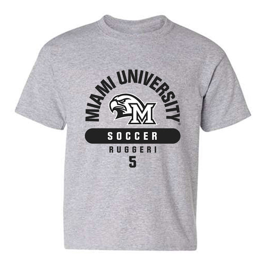 Miami of Ohio - NCAA Women's Soccer : Hannah Ruggeri - Classic Fashion Shersey Youth T-Shirt-0