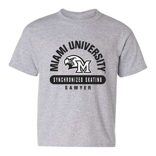 Miami of Ohio - Synchronized Skating : Paige Sawyer - Youth T-Shirt Classic Fashion Shersey