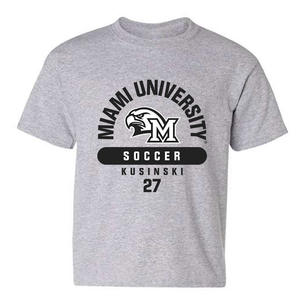 Miami of Ohio - NCAA Women's Soccer : Amelia Kusinski - Classic Fashion Shersey Youth T-Shirt-0
