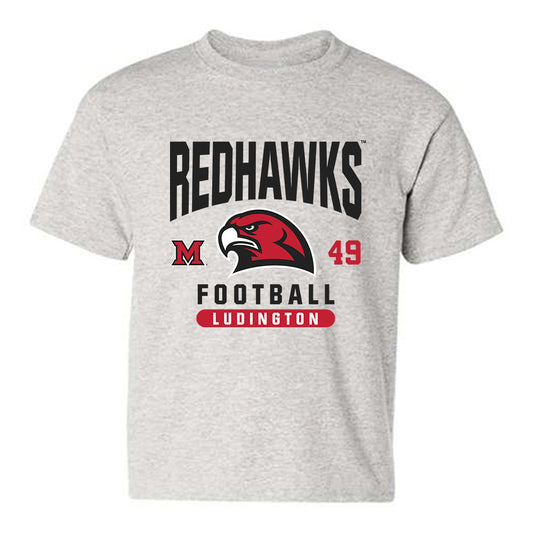 Miami of Ohio - NCAA Football : Anthony Ludington - Classic Fashion Shersey Youth T-Shirt-0