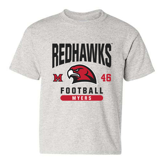 Miami of Ohio - NCAA Football : Luke Myers - Classic Fashion Shersey Youth T-Shirt-0