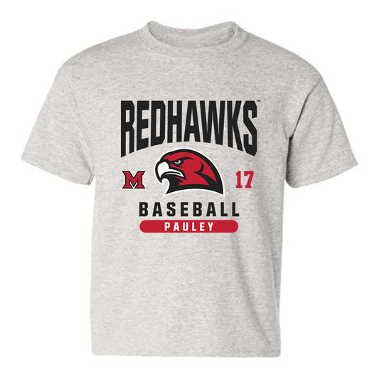 Miami of Ohio - NCAA Baseball : Cole Pauley - Youth T-Shirt Classic Fashion Shersey
