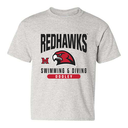 Miami of Ohio - NCAA Men's Swimming & Diving : Jett Dooley - Classic Fashion Shersey Youth T-Shirt-0
