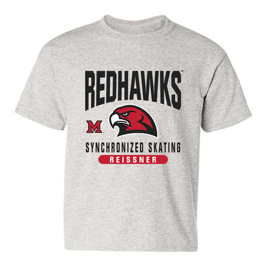 Miami of Ohio - NCAA Women's Synchronized Skating : Ellie Reissner - Classic Fashion Shersey Youth T-Shirt-0