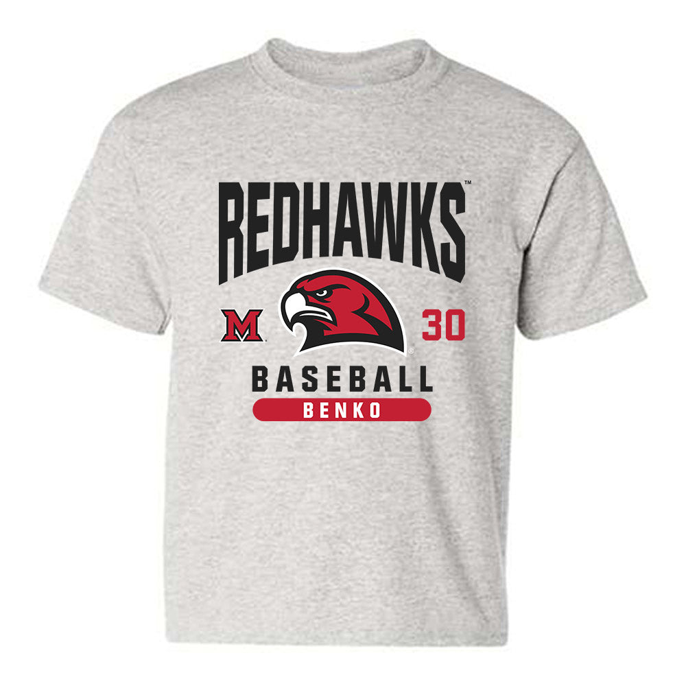 Miami of Ohio - NCAA Baseball : Troy Benko - Classic Fashion Shersey Youth T-Shirt-0