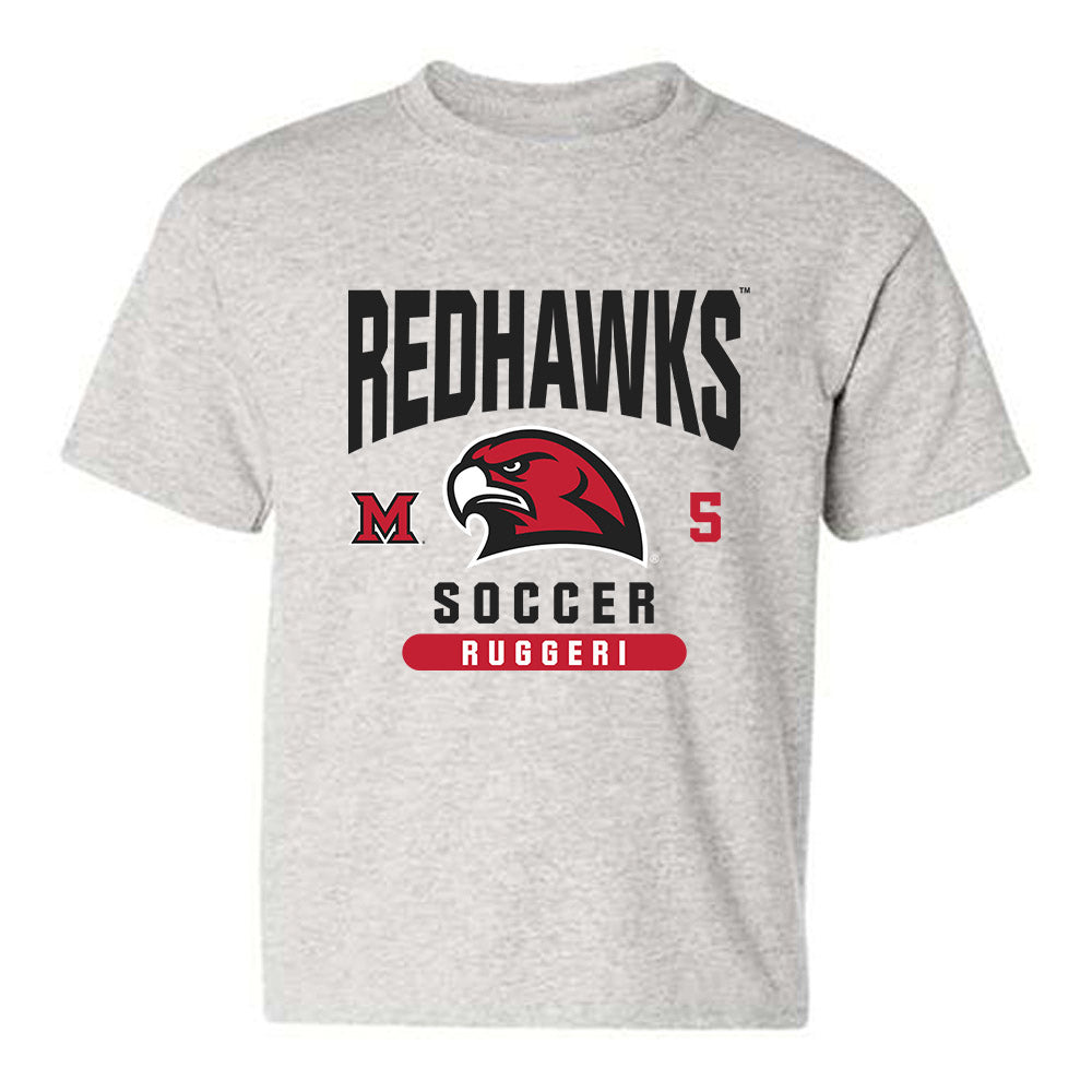 Miami of Ohio - NCAA Women's Soccer : Hannah Ruggeri - Classic Fashion Shersey Youth T-Shirt-0