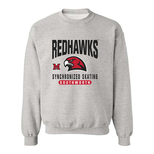 Miami of Ohio - Synchronized Skating : Paige Southworth - Crewneck Sweatshirt