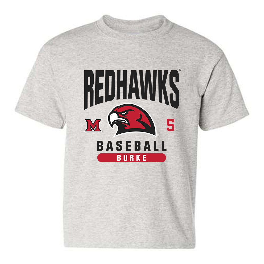 Miami of Ohio - NCAA Baseball : Clayton Burke - Classic Fashion Shersey Youth T-Shirt-0