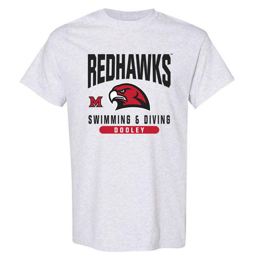 Miami of Ohio - NCAA Men's Swimming & Diving : Jett Dooley - Classic Fashion Shersey T-Shirt-0