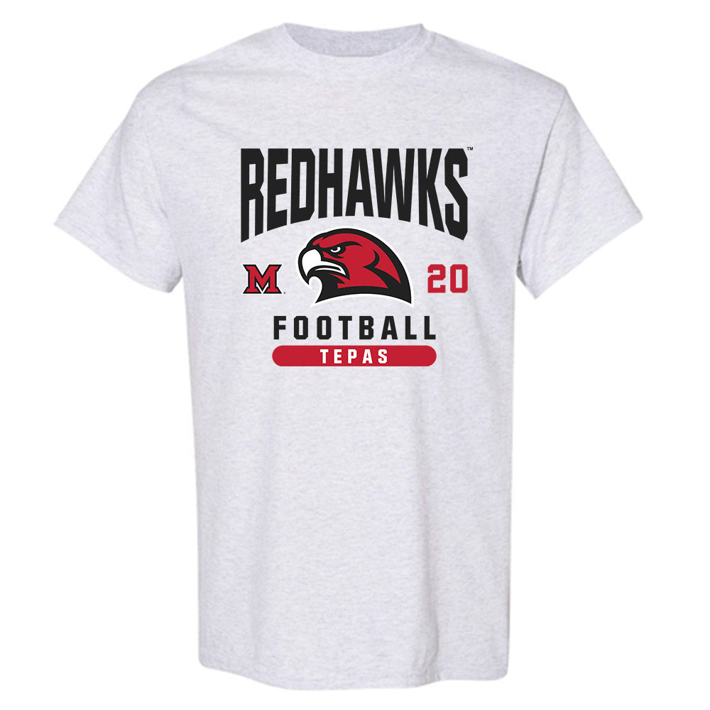 Miami of Ohio - NCAA Football : Ian Tepas - Classic Fashion Shersey T-Shirt-0