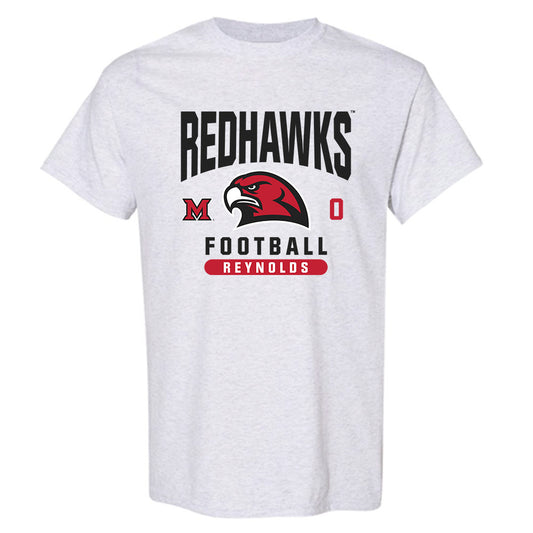 Miami of Ohio - NCAA Football : Keith Reynolds - Classic Fashion Shersey T-Shirt-0