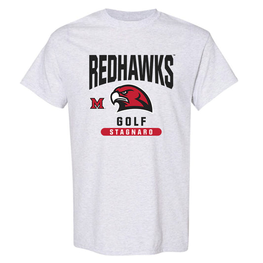 Miami of Ohio - NCAA Men's Golf : Michael Stagnaro - Classic Fashion Shersey T-Shirt-0
