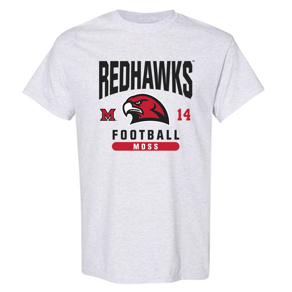 Miami of Ohio - NCAA Football : Khory Moss - Classic Fashion Shersey T-Shirt-0