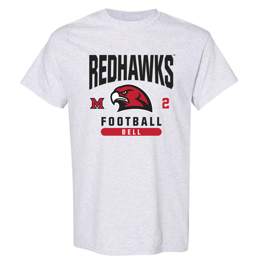 Miami of Ohio - NCAA Football : Devin Bell - Classic Fashion Shersey T-Shirt-0